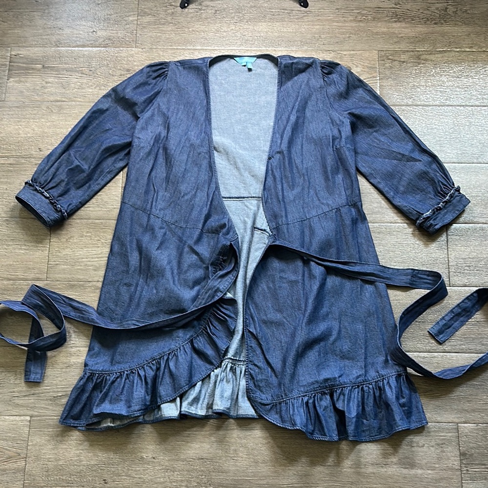 Draper James Blue Denim Dress